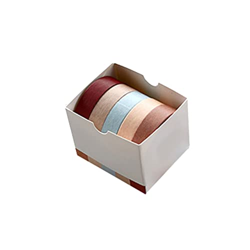 HAPINARY 5St Geschenkverpackungsband the washi tape bilderrahmen klebeband Furniture Tape Adhesive Tape Journal Tape dekoratives klebeband Washi-Geschenkpapier Deko-Washi-Tape Fotoalbumband von HAPINARY