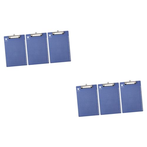 HAPINARY 6 Stk Profil-zwischenablage A5 Schreibblock Clipboard-clips Kleines Klemmbrett Klappbares Klemmbrett Low-profile-clip Netz Notizblockhalter Dekorative Klemmbretter Büro-klemmbrett von HAPINARY