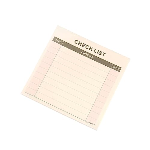 HAPINARY 60 Blatt Notizzettel Notizblock Memo -Notepad von HAPINARY