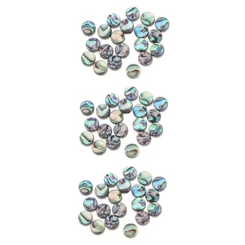 HAPINARY 60 Stk 8mm Perlen Armbandabstandshalter Farbperlen Abalone-Perlen Muscheln favorisieren bastelsets für kinder bastelzeug für kinder pendant Schmuck Maniküre-Set Abalone-Muschel von HAPINARY