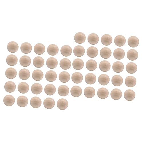 HAPINARY 600 Stk Einfache Holzperlen Dekorative Perlen Runde Bastelbälle Leere Bastelbälle Kugeln Kugelperlen Basteln Diy Craft Ball Perlen Runde Perlen Basteln Bastelperlen Bambus von HAPINARY