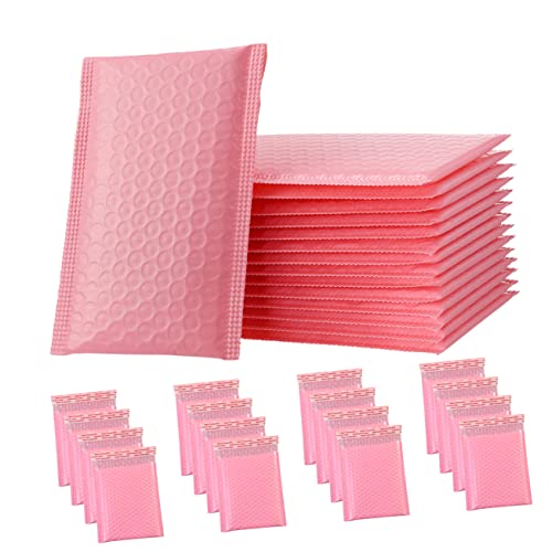 HAPINARY 60st Luftblasenbeutel Bubble-versandtaschen Kleiner Versand Versandtaschen Für Kleine Unternehmen Luftpolsterumschläge Groß Blase Versandtaschen Paket Mailer Verpackung Sport Rosa von HAPINARY