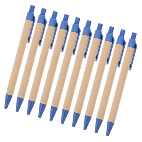 HAPINARY 8st Kugelschreiber Zappeln Einziehbar Punkt Büro Rt Mehrere Bleistift Whiteboard-marker Tinte Journaling Multi Stifthalter Für Lanyard Löschbare Stifte Hausbedarf Papier Blue von HAPINARY