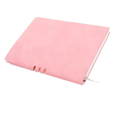 HAPINARY A5-Notizbuch Memoboard schreibutensilien the notebook notepad merkzettel notizbuch kreativer Business-Notizblock Multifunktions-Notizblock Notizbuch aus Leder Papier Rosa von HAPINARY