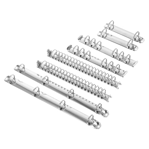 HAPINARY Büro Lose Blatt Ordner Set 1 Satz Binderücken Einlagen Für Planer Und Aktenordner Schmaler Leitz Ordner Ideal Für Büro Und Schule Inkl Handgehaltener Locher Und Tacker von HAPINARY