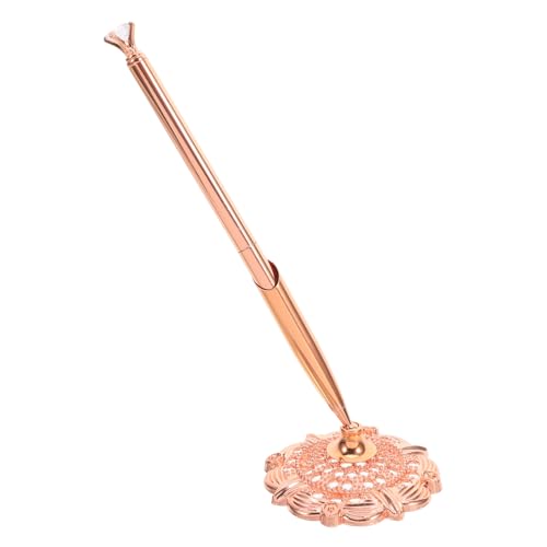 HAPINARY Desktop-thekenstift Gegenzeichnung Stift Fashion Pen Signature Pen Kugelschreiber Business-signatur-stift Küchenutensilien Besteck Tragbares Geschirr Silberbesteck Rose Gold Metall von HAPINARY