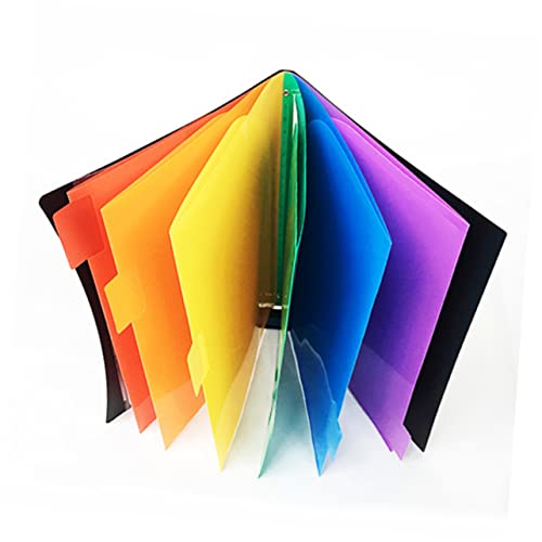 HAPINARY Fächermappe A4 Aus Kunststoff Regenbogenfarben Akkordeon Ordner Für Dokumente Idealer Papier Organizer Für Büro Und Studium Vielseitig Einsetzbar 13 Fächer Für Optimale von HAPINARY