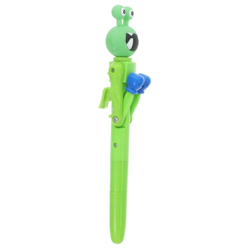 HAPINARY Frosch-Boxstift Boxstifte lustiger Kugelschreiber Boxhandstift Schulstifte Büro Stifte Frosch-Schreibgerät lustige Stifte Frosch-Gastgeschenke neuartige Tierstifte Plastik Green von HAPINARY