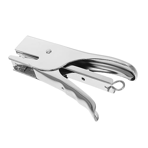 HAPINARY Handgriff Heftgerät Heftgerät Ohne Effizientes Plier Stapler Design Ideal Für Büro Und Bastelarbeiten Platzsparend Und Benutzerfreundlich von HAPINARY