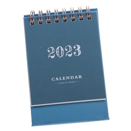 HAPINARY Mini Tischkalender Radio Mini Organizer Lustiger Kalender Digital Einfache Organisation Monatskalender Nachttischuhren Ständer Bürobedarf Tischkalender Mit Löchern von HAPINARY