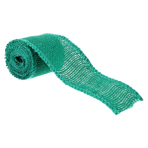 HAPINARY Rollen Juteband Aus Sackleinen Geschenkschleifenband Blumenverpackungsband Weihnachts-ripsband Natürliches Band Bastelband Für Kopfschmuck Weihnachtsband Für Handwerk Green von HAPINARY