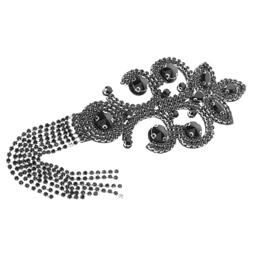 HAPINARY Vintage Quaste Schulterklappen mit Strass Dekorative Schulterabzeichen für Bühnenaufführungen Handgefertigte Epauletten mit Glitzerakzenten für Besondere Anlässe HAPINARY Vintage Quaste Schulterklappen mit Strass Dekorative Schulterabzeichen für Bühnenaufführungen Handgefertigte Epauletten mit Glitzerakzenten für Besondere Anlässe von HAPINARY