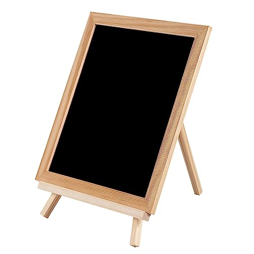 HAPINARY kleine Tafel staffelei kinderstaffelei educational toys Pädagogisches kinderstaffellei black board Tafel schreiben magnetische Tafel stehen Staffelei Bambus von HAPINARY