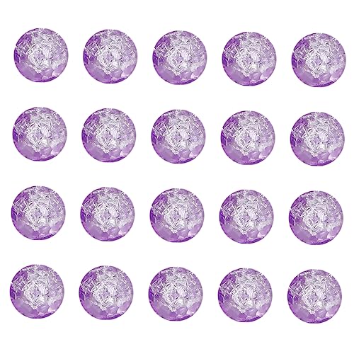 HAPINARY modische Perlen handkette glaser beads verkleidung pflanzglas glasl trauzeugengeschenke svarowksy halskette halsketten glaskolben Bastelperlen selber machen Glasperlen Violett von HAPINARY