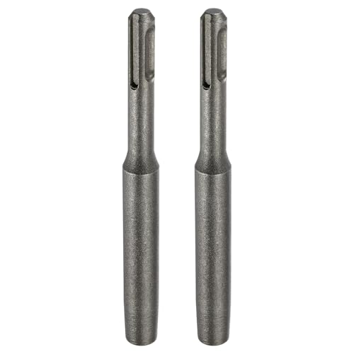 HARFINGTON 2 Stück Plus SDS-Erdstangen-Treiber 23/64 Zoll für 5/16 Zoll Bodenstangen, Schraubendreher-Adapter-Bits für Bohrhammer, Bohrwerkzeug, 14,5 cm lang von HARFINGTON