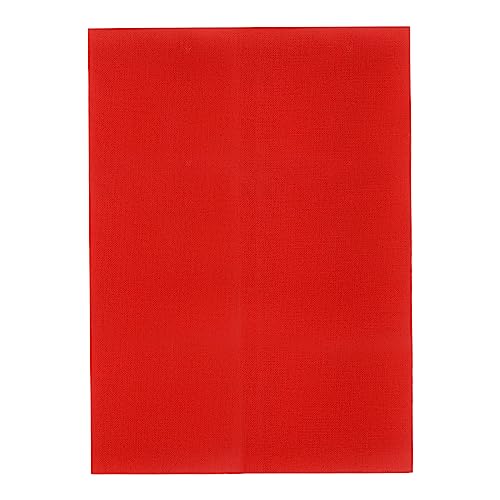 HARFINGTON Kreuzstichstoff, 11-fädig, 50,8 x 71,1 cm, klassisches Reserve-Sticktuch für Bastelarbeiten, Stickerei, handgefertigte Handarbeit, DIY-Handwerk, rot von HARFINGTON