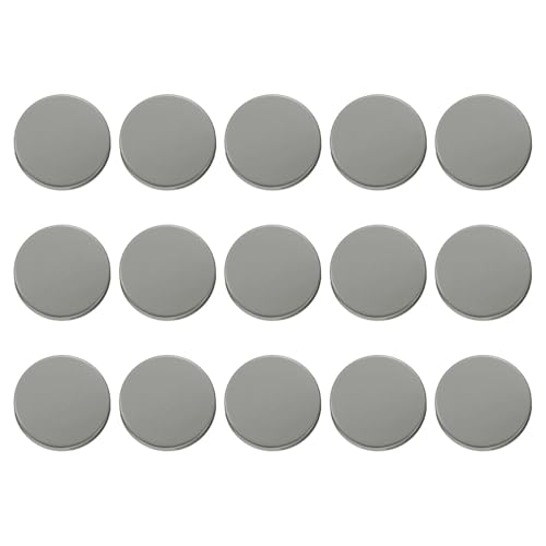 HARFINGTON Runde Metallknöpfe, 25 mm, Schaft aus Zinklegierung, flach, Nähen, Handwerk, Ersatzknöpfe für Kleidung, Dekoration, DIY-Zubehör, Rotguss, 15 Stück HARFINGTON Runde Metallknöpfe, 25 mm, Schaft aus Zinklegierung, flach, Nähen, Handwerk, Ersatzknöpfe für Kleidung, Dekoration, DIY-Zubehör, Rotguss, 15 Stück von HARFINGTON
