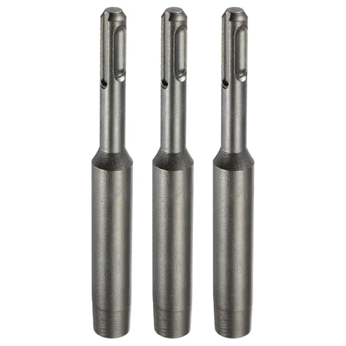 HARFINGTON SDS Max Erdungsstangen-Treiber, 68,5 cm für 3/8 Zoll Bodenstangen, Schraubendreher-Adapter-Bits für Bohrhammer, Bohrwerkzeug, 14,5 cm lang, 3 Stück von HARFINGTON