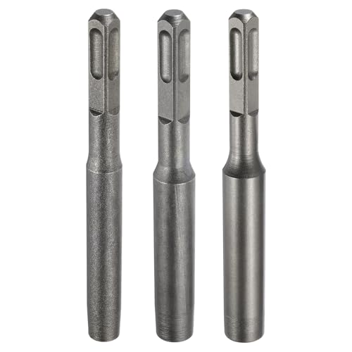 HARFINGTON SDS Max Erdungsstangen-Treiber 23/64 Zoll für 5/16 Zoll, 15/32 Zoll, 9/16 Zoll, Schraubendreher-Adapter-Bits für Bohrhammer, 14,5 cm lang, 3 Stück von HARFINGTON