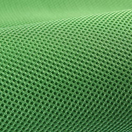 HARICSET Mesh Stoff Air Mesh 150 cm Breit Leichte Polyester Sportbekleidung Sportbekleidung Badebekleidung Tanzbekleidung Yogabekleidung Tischdecke(Size:1.5 * 5m,Color:Grün) von HARICSET