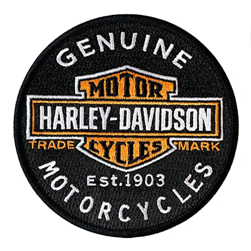 Harley Davidson Aufnäher Genuine Motorcycles von HARLEY-DAVIDSON