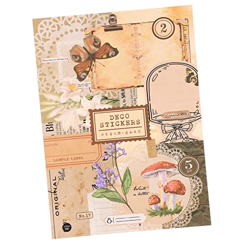 HAWILLOSCH 1 Packung Haustier-Stickerbuch dekorative Papiere für Sammelalben Post-Memo tragen personalisierte sticker personalisierte aufkleber Scrapbooking-Zubehör Verschönerungsaufkleber von HAWILLOSCH