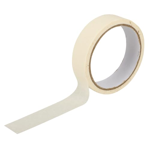 HAWILLOSCH 1 Rolle Nahtband Klebeband Malerkrepp Tape für Renovierungsarbeiten Tapetenband Maskenband Abdeckband zum Lackieren Künstlerband Modellabdeckband Abdeckband malen Papier Weiß von HAWILLOSCH