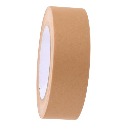 HAWILLOSCH 1 Rolle Packband Selbstklebendes Paketband Kartonversiegelungsband Aus Kraftpapier Ideal Für Umzüge Und Versand Stark Haftend Und Zuverlässig Für Sichere Verpackungen von HAWILLOSCH