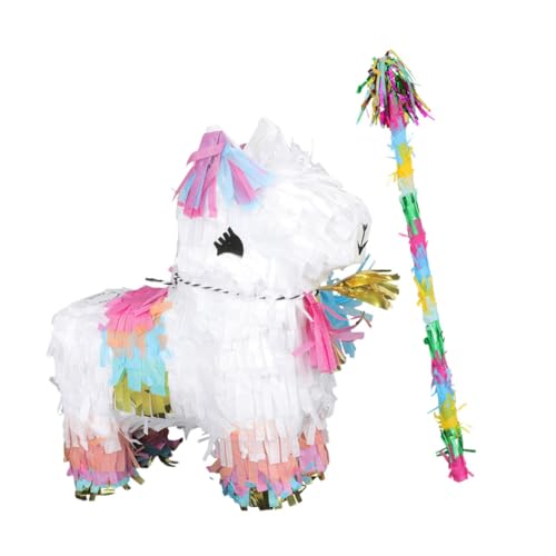 HAWILLOSCH 1 Satz Alpaka-Pinata spaß confetti süsswaren bonbons dekoration party lustige Piñata Geburtstag Spielzeug Große Pinatas zum Geburtstag Event-Pinata-Dekor Brautdusche Pinata Papier von HAWILLOSCH