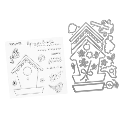 HAWILLOSCH 1 Satz Scrapbook-Bastelarbeiten Kartenherstellung DIY Bastelarbeiten prägung prägemaschine Papier Festival-Stanzformen Stempel Stanzform Scrapbooking-Stanzformen Kohlenstoffstahl von HAWILLOSCH