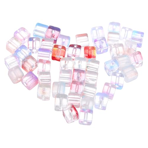 HAWILLOSCH 10 Armband aus Glasperlen glassware glaskugeln klappcreolen trauzeugengeschenke svarowksy halskette Glasperlen zum Basteln loser Perlenanhänger DIY Girlande Glasperle Schmuckperlen von HAWILLOSCH