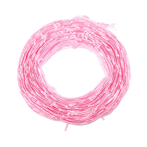 HAWILLOSCH 10 Musiknotenband Blumendekoration Verpackungsband Geschenkbänder Spitzenbesatz Dekorieren seidenband ribbon bandalletes ripsband Paketband Musikalisches Designband Polyester Rosa von HAWILLOSCH