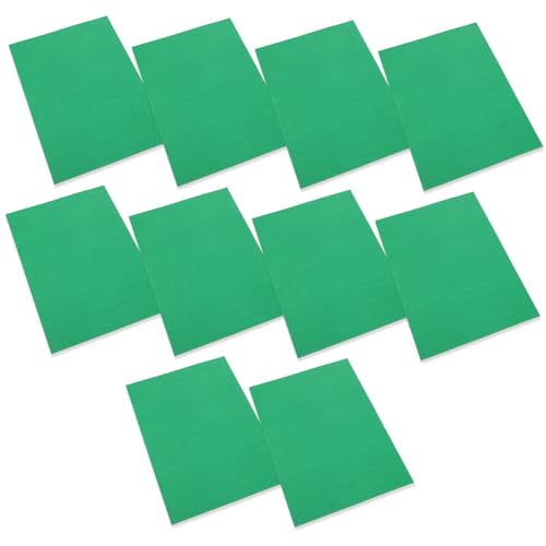 HAWILLOSCH 10 Stück Farbiger Karton A4 Kartonpapier Dunkelgrüner Karton Farbiger Karton Farbiges Kartonpapier Für Die Kartenherstellung Basteln Scrapbooking Dekore von HAWILLOSCH