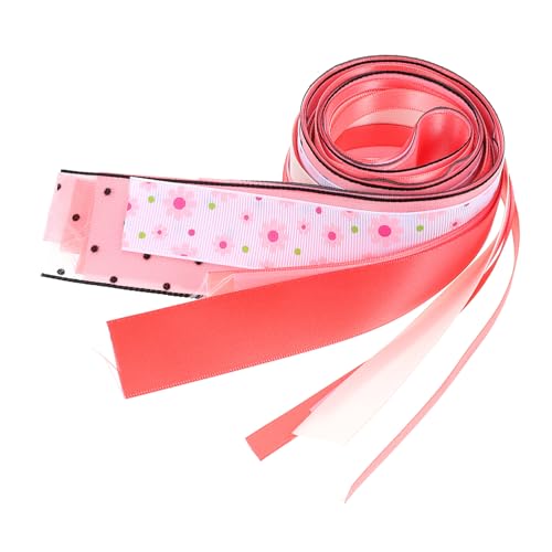 HAWILLOSCH 11st Farbband-kombinationsset Rosa Schleife Zuckerstangenband Stirnband Mit Schleife Haarschmuck Für Die Hochzeit Kopfschmuckbänder Selber Machen Wickelband Selber Machen Polyester von HAWILLOSCH