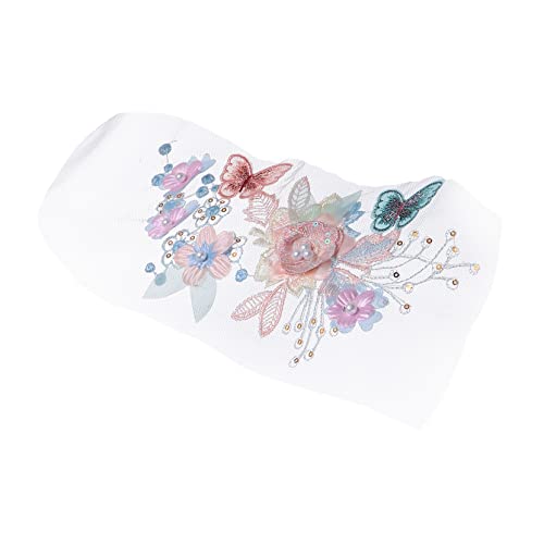 HAWILLOSCH 1Stück Blumenstoff Aufnäher Patch Blumenstickerei für DIY Kleidung Taschen und Handwerk Weicher Stoff Langlebig und Sicher Dekoration für Persönliche Styles HAWILLOSCH 1Stück Blumenstoff Aufnäher Patch Blumenstickerei für DIY Kleidung Taschen und Handwerk Weicher Stoff Langlebig und Sicher Dekoration für Persönliche Styles von HAWILLOSCH