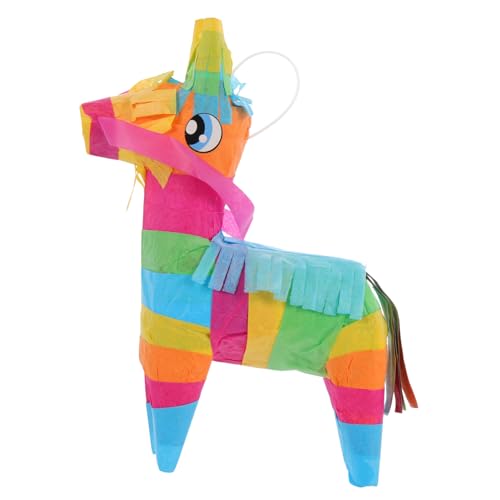 HAWILLOSCH 1stk Piñata Geburtstagsspielzeug Mexikanische Fiesta-pinata Ballballons Süßigkeiten Geschenkverpackung Pinata Spielzeug Fiesta-dekorationen Pinjata Luau-pinata Colorful Papier von HAWILLOSCH