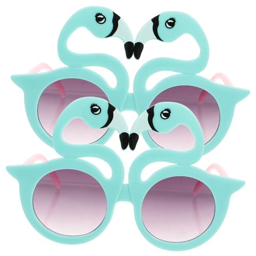 HAWILLOSCH 2 Stück Flamingo Brillen Party Brillen Cosplay Party Brillen Lustige Brillen von HAWILLOSCH