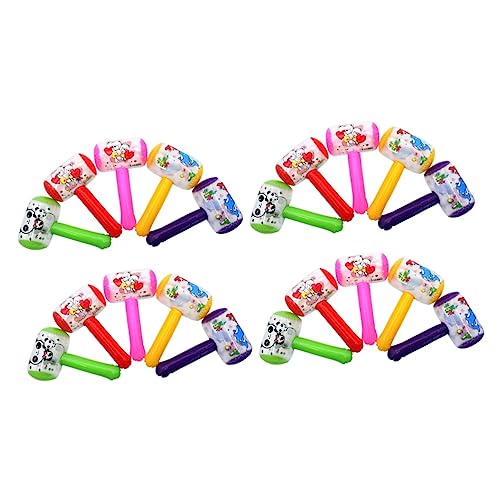 HAWILLOSCH 20 Stk Aufblasbarer Kinderhammer aufblasbare Hammerspielzeuge Sprenghämmer Kinder tylonal hammer aufblasbar outdoorspielzeug Hämmer aufblasbares Spielzeug Spielzeughämmer Colorful von HAWILLOSCH