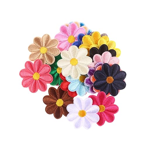 HAWILLOSCH 22st Sonnenblumen-applikation Gestickte Aufnäher Blumenflecken Dekorative Patches Blumendekor Hemdblusenkleider Sonnenblumen-aufkleber Sonnenblumenkleid Hemdkleider Jacken Blumen von HAWILLOSCH