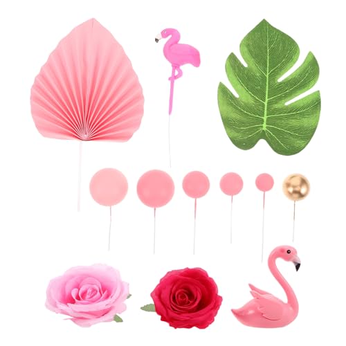 HAWILLOSCH 23 Stück Hawaii-geburtstagsparty-dekorationen Tortenaufsatz Mit Hawaii- Kuchendeckel Für Den Strand Tropische Geburtstagsfeierdekorationen Rosa Schaum HAWILLOSCH 23 Stück Hawaii-geburtstagsparty-dekorationen Tortenaufsatz Mit Hawaii- Kuchendeckel Für Den Strand Tropische Geburtstagsfeierdekorationen Rosa Schaum von HAWILLOSCH
