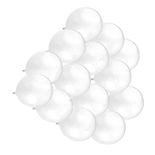 HAWILLOSCH Hochwertige Transparente Latexballons Für Hochzeiten Und Partys Robuste Klare Luftballons Transparentem Design Perfekt Für Feiern Und Dekorationen von HAWILLOSCH