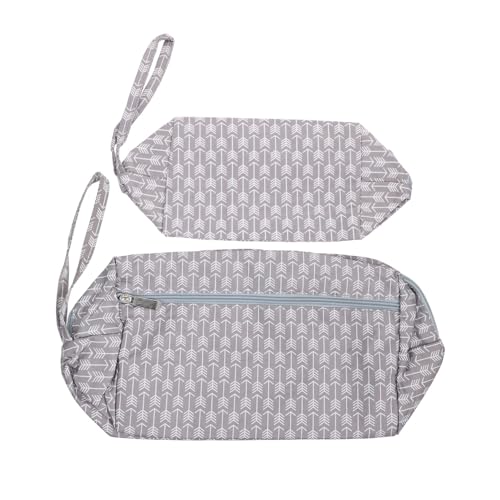 HAWILLOSCH 2st Aufbewahrungstasche Aus Wolle Garntasche Häkeltasche Garnbeutel Zum Häkeln Aufbewahrungstaschen Für Kleidung Aufbewahrungstasche Für Kleidung Grey 600d Oxford-stoff von HAWILLOSCH