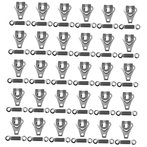 HAWILLOSCH 30Sätze Hosenverschluss Set Metallhaken Ösen für Nähprojekte zum Fixieren von Hosen Röcken und Taschen Verstellbare Schnallen für Vielseitige Anwendungen HAWILLOSCH 30Sätze Hosenverschluss Set Metallhaken Ösen für Nähprojekte zum Fixieren von Hosen Röcken und Taschen Verstellbare Schnallen für Vielseitige Anwendungen von HAWILLOSCH