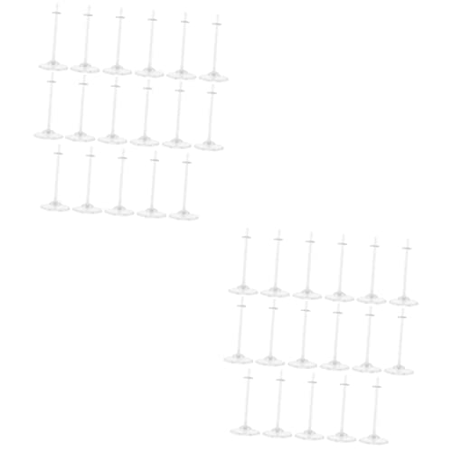 HAWILLOSCH 34 STK Puppenständer Actionfigur Requisiten Stützständer Für Puppen Zubehör Für Modellständer Klein Groß Stützgestell Für Puppen Ausstellungsstände Stand Puppenhalterung Plastik von HAWILLOSCH