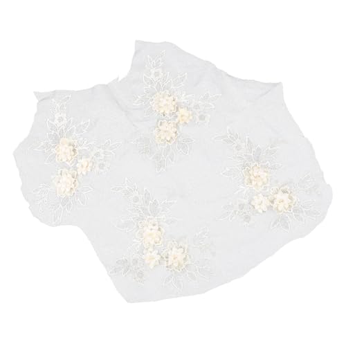 HAWILLOSCH 4 Stück Teiliges Gestickte Blumenapplikationen für Kleidung Diy Stoffaufnäher für Hochzeitskleider Taschen und Mehr Vielseitige Verzierungen Champagnerfarbe Zufällige Schnittform HAWILLOSCH 4 Stück Teiliges Gestickte Blumenapplikationen für Kleidung Diy Stoffaufnäher für Hochzeitskleider Taschen und Mehr Vielseitige Verzierungen Champagnerfarbe Zufällige Schnittform von HAWILLOSCH