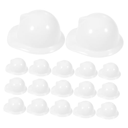 HAWILLOSCH Miniatur-bau-hut Mini Hard Hat Sicherheitskappe Für Haustier Kuchen Topper Zubehör-set von HAWILLOSCH