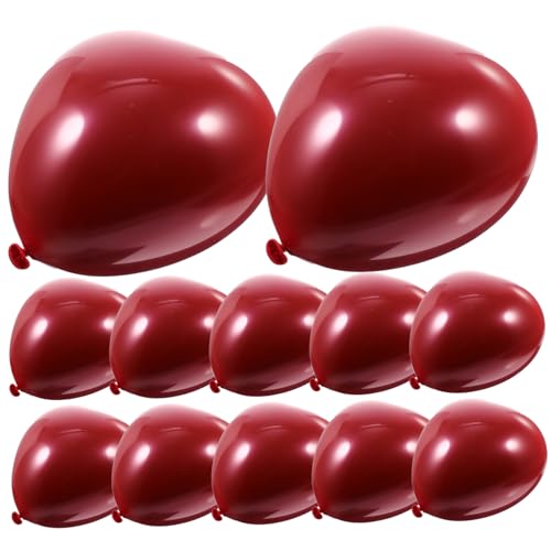 HAWILLOSCH 50 Stück Herz Latexballons Und Für Valentinstag Und Hochzeiten Doppeldecker Luftballons Für Party Dekoration Und Kreative Szene Requisiten von HAWILLOSCH