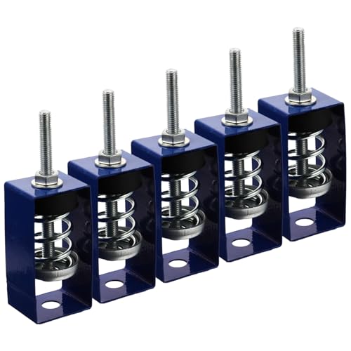 HAWILLOSCH 5Stücke Teiliges Vibration Dämpfer für Deckenmontage Elastische Isolatoren aus Verzinktem Tragfähigkeit für Studioanwendungen zur Geräuschreduzierung HAWILLOSCH 5Stücke Teiliges Vibration Dämpfer für Deckenmontage Elastische Isolatoren aus Verzinktem Tragfähigkeit für Studioanwendungen zur Geräuschreduzierung von HAWILLOSCH