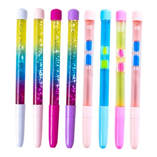 HAWILLOSCH 8st Stift Unterschreiben Tragbare Schreibstifte Farbige Gelstifte Glatte Schreibstifte Bunte Stifte Farbiger Gelstift Rosa Stift Bunte Kugelschreiber Gelstifte Farbig Plastik von HAWILLOSCH