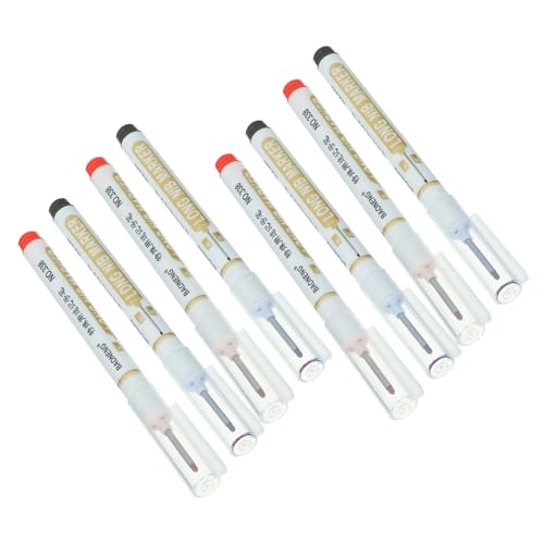 HAWILLOSCH 8st Tieflochstifte Zimmermannswerkzeuge Marker Für Metall Multi-tool-stift Holzbearbeitungsmarker Stift Markierungsstifte Markierungsfarbe Textmarker Holzmarker Plastik von HAWILLOSCH